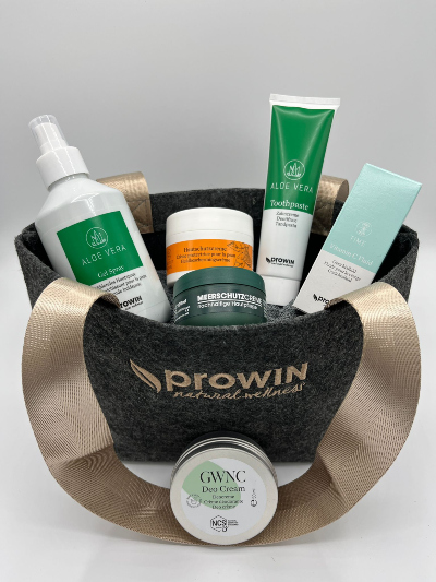 Foto einer prowin einkaufstasche mit Vorteilsprodukten